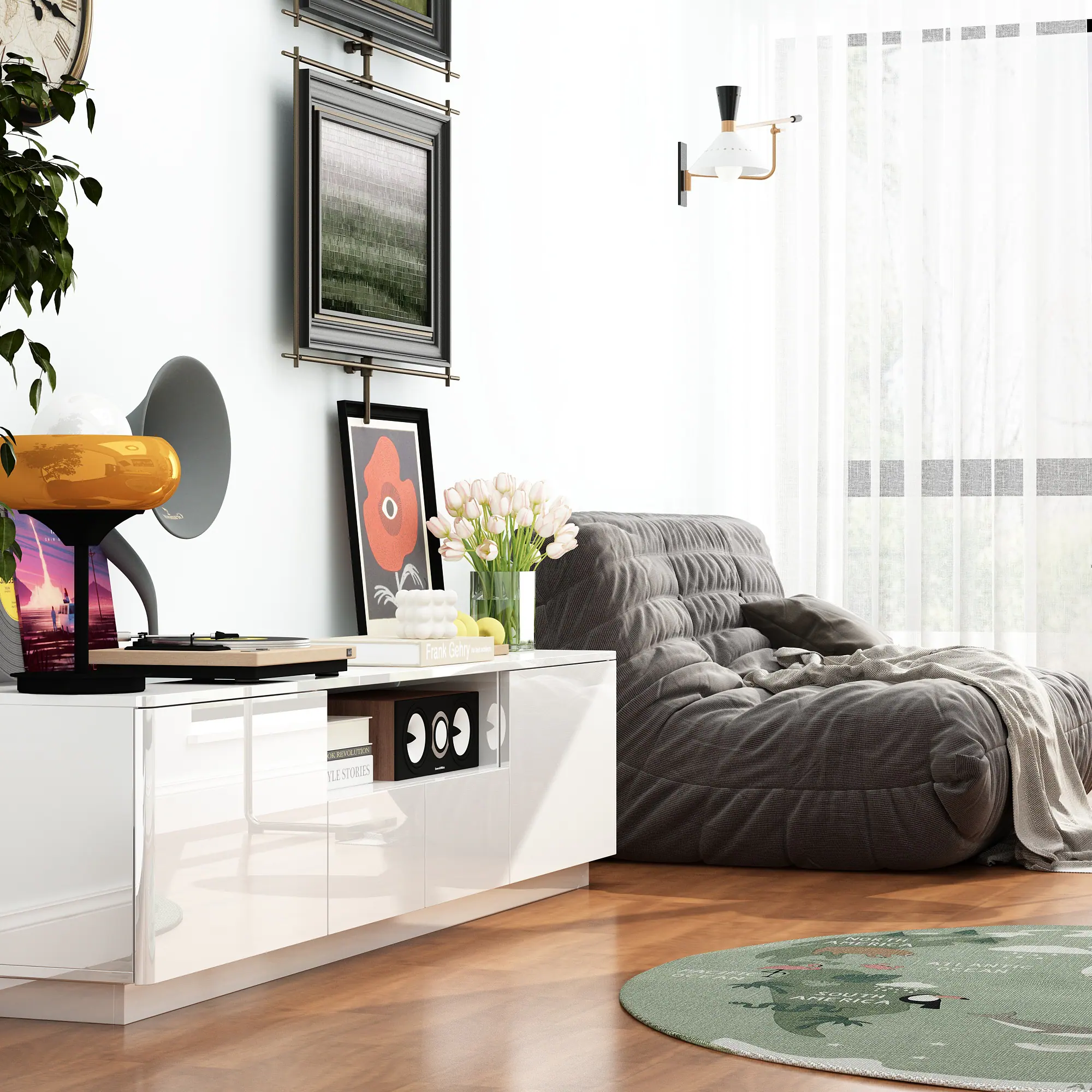 The text on the image is "Frank Gehry".