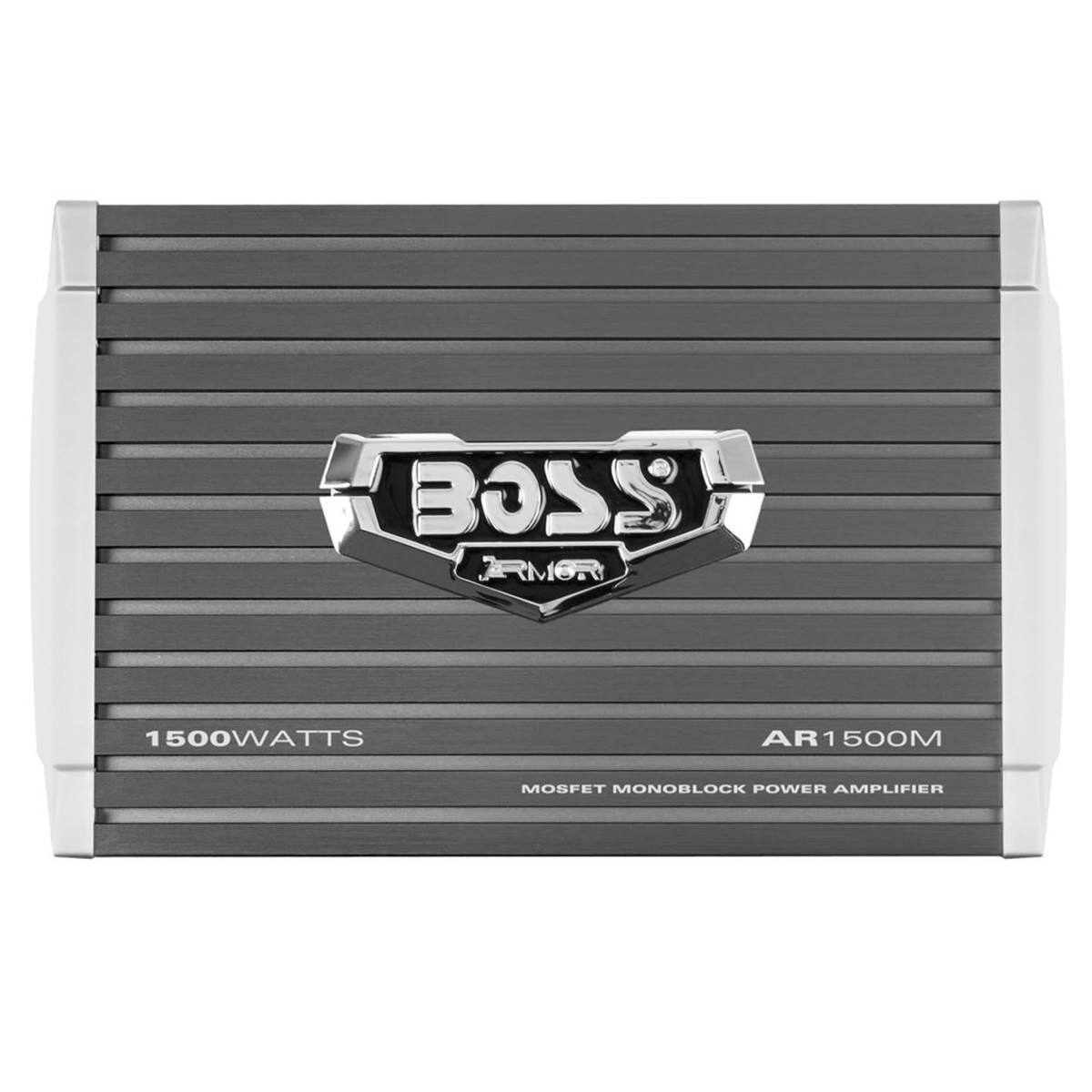 BOSS ARMOR 1500WATTS AR1500M MOSFET MONOBLOCK POWER AMPLIFIER