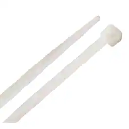HomePlus - Home Plus 8 in. L White Cable Tie 100 pk