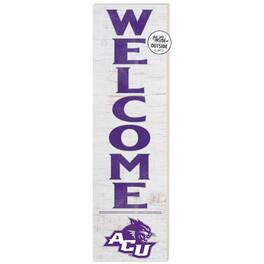 Jardine - Abilene Christian University Wildcats 10'' x 35'' Indoor/Outdoor Welcome Sign - White