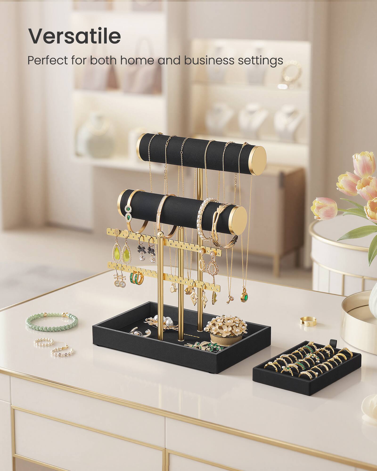 Versatile  
Perfect for both home and business settings