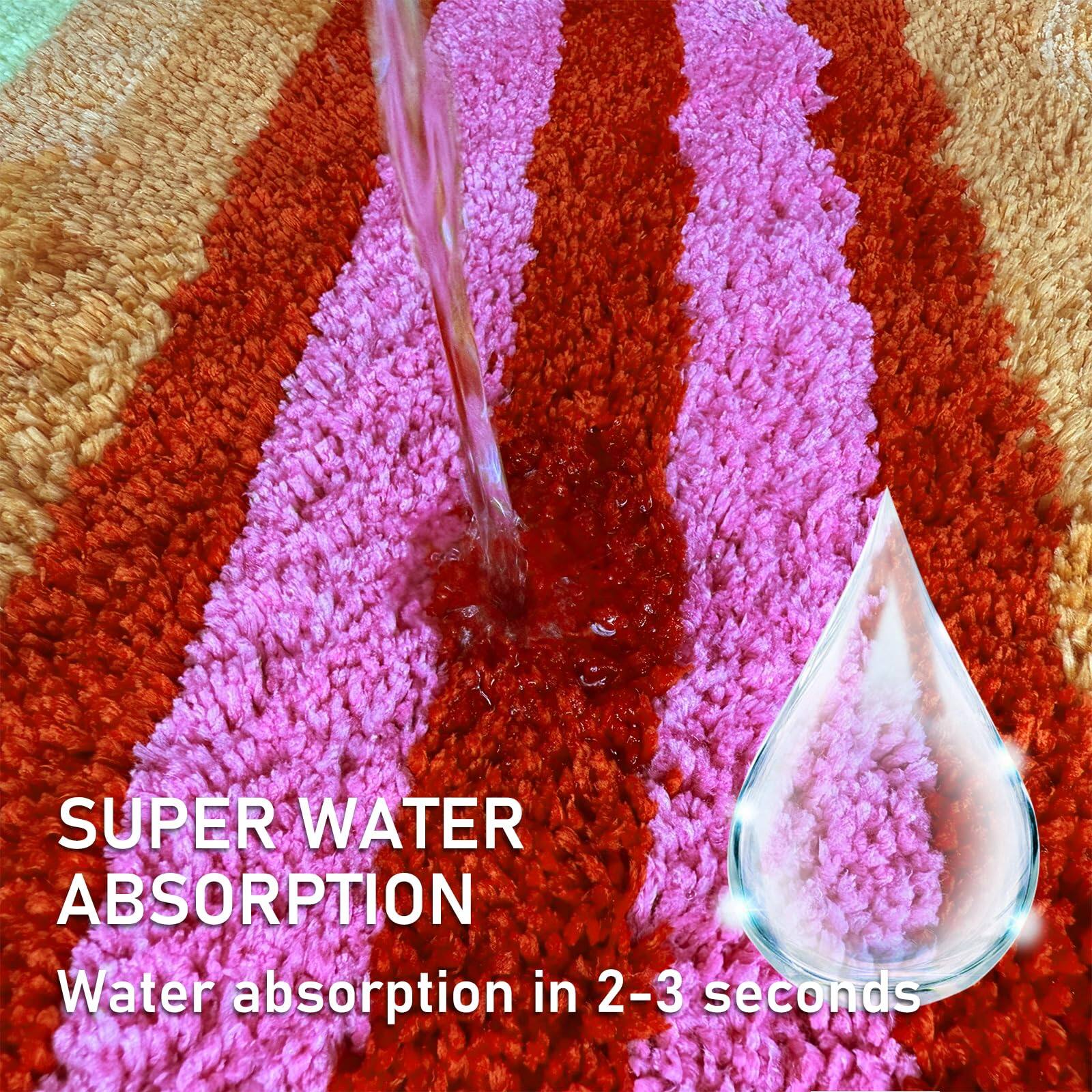 SUPER WATER ABSORPTION  
Water absorption in 2-3 seconds