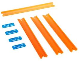Mattel - Hot Wheels Track Builder Straight Track Set, Sustainable Package - Collectibles - Multicolor