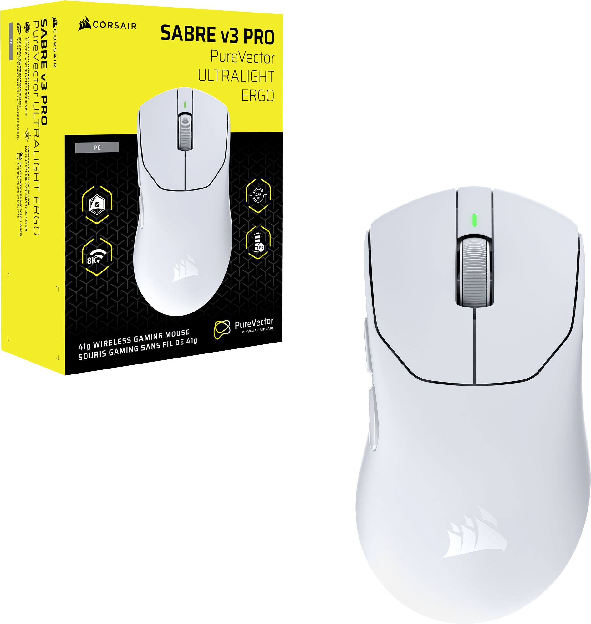 1 THE CHICK more OFFEALAWITSUSSA

1  
PureVector SABRE v3 ULT PRO ALIGHT ERGO  
CORSAIR  
CORSAIR SABRE 3 PRO PureVector ULTRALIGHT ERGO PC 8K  
GAMING MOUSE WIRELESS FIL DE 41g 41g GAMING SANS SOURIS  
PureVector JUNCADS COREAM