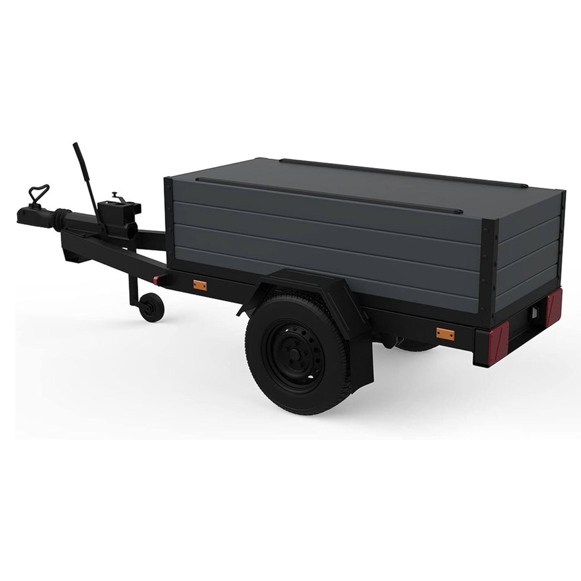 Alt View 7. Yakima - Yakima HD Track 54 Inch Car Roof Top Rack Mounting System with CapNuts, Black - Black.