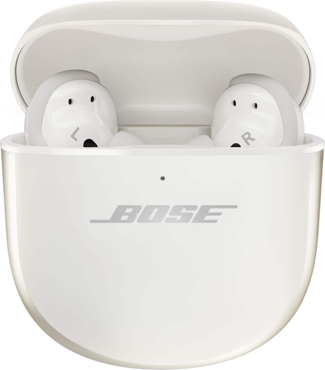 Angle. Bose - QuietComfort Ultra True Wireless Noise Cancelling In-Ear Earbuds - 60th Anniversary Diamond Edition.