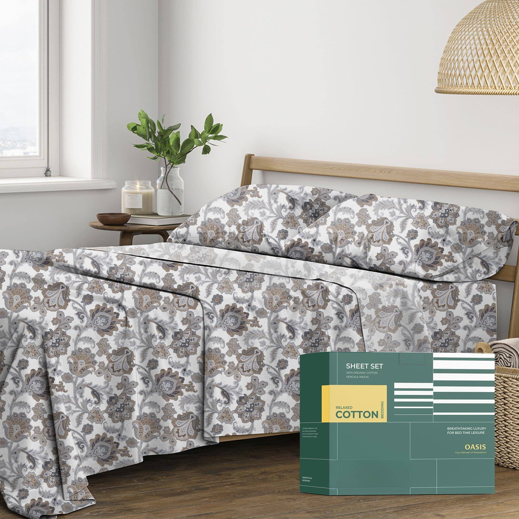 Prints - Floral Ivory California King