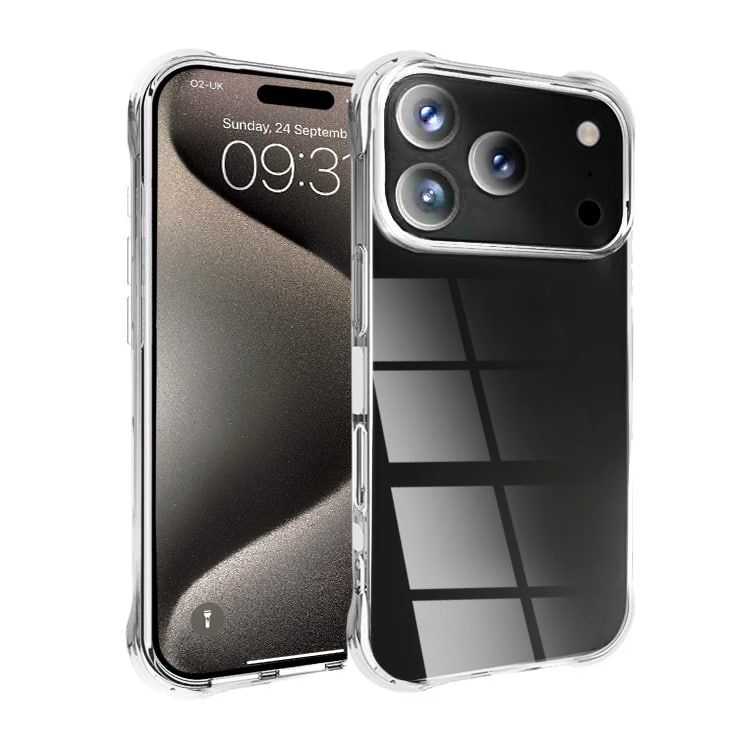 Entronix - Hard Back Case for iPhone 17 Pro Max - Durable Protection - Clear