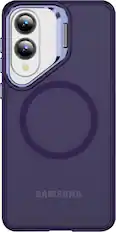 Front. SaharaCase - Venture Series Kickstand Case for Samsung Galaxy S25 Edge - Purple Orchid.