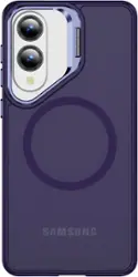 SaharaCase - Venture Series Kickstand Case for Samsung Galaxy S25 Edge - Purple Orchid - Front_Zoom