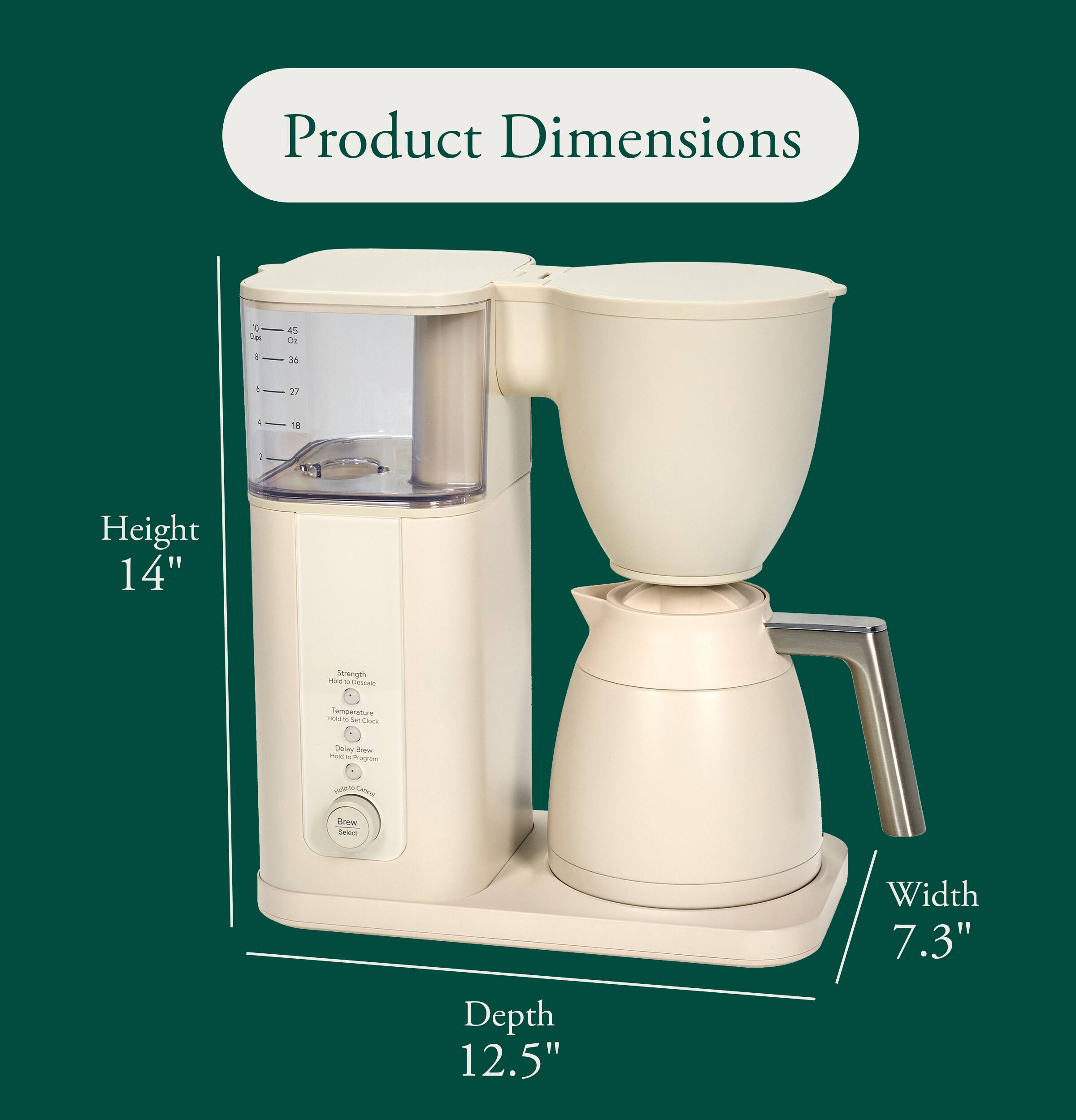 Product Dimensions

Height 14"

Width 7.3"

Depth 12.5"