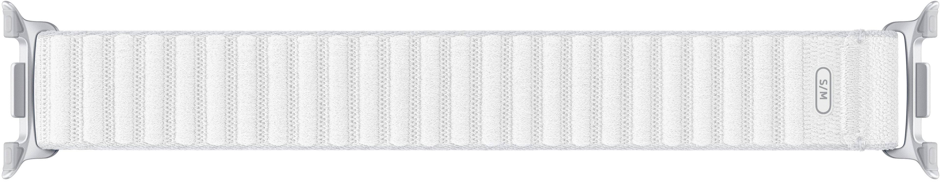 Alt View 11. Samsung - Fabric Band for Galaxy Watch8 and Galaxy Watch8 Classic S/M - White.