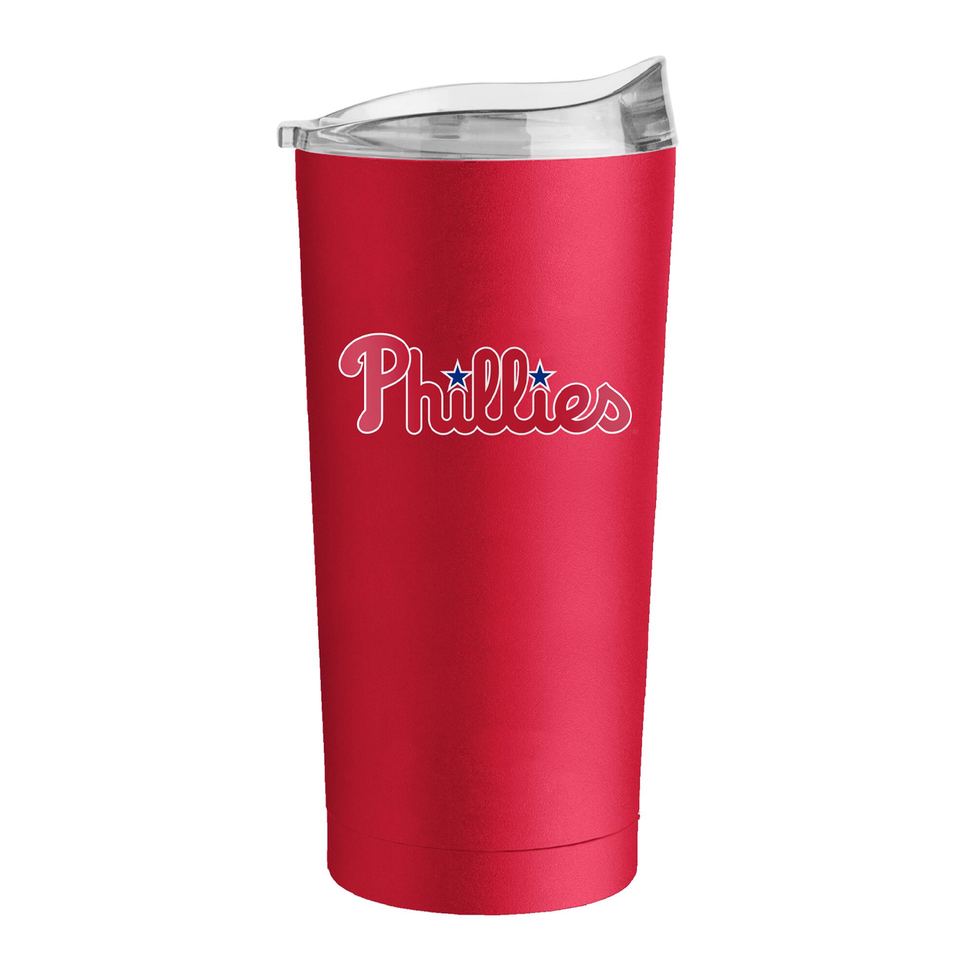 Alt View 1. Logo Brands - 20oz. Flipside Powder Coat Tumbler - Multicolor.