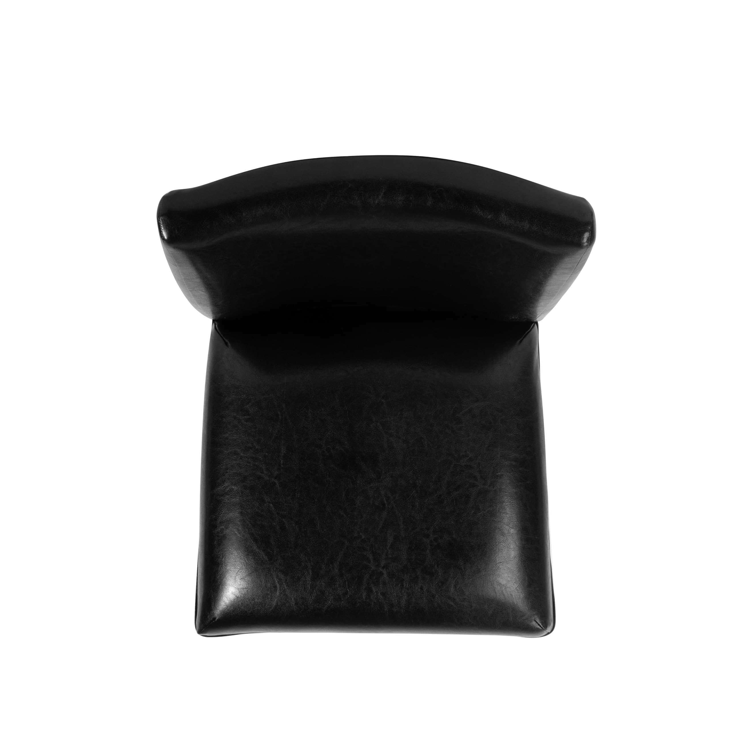 Alt View 6. JETRANSPORT - Home Decor | Classic Counter Height Bar Stools Faux Leather 24 Inch Decorative Furniture (black)single - Brown Faux 24 Inches.