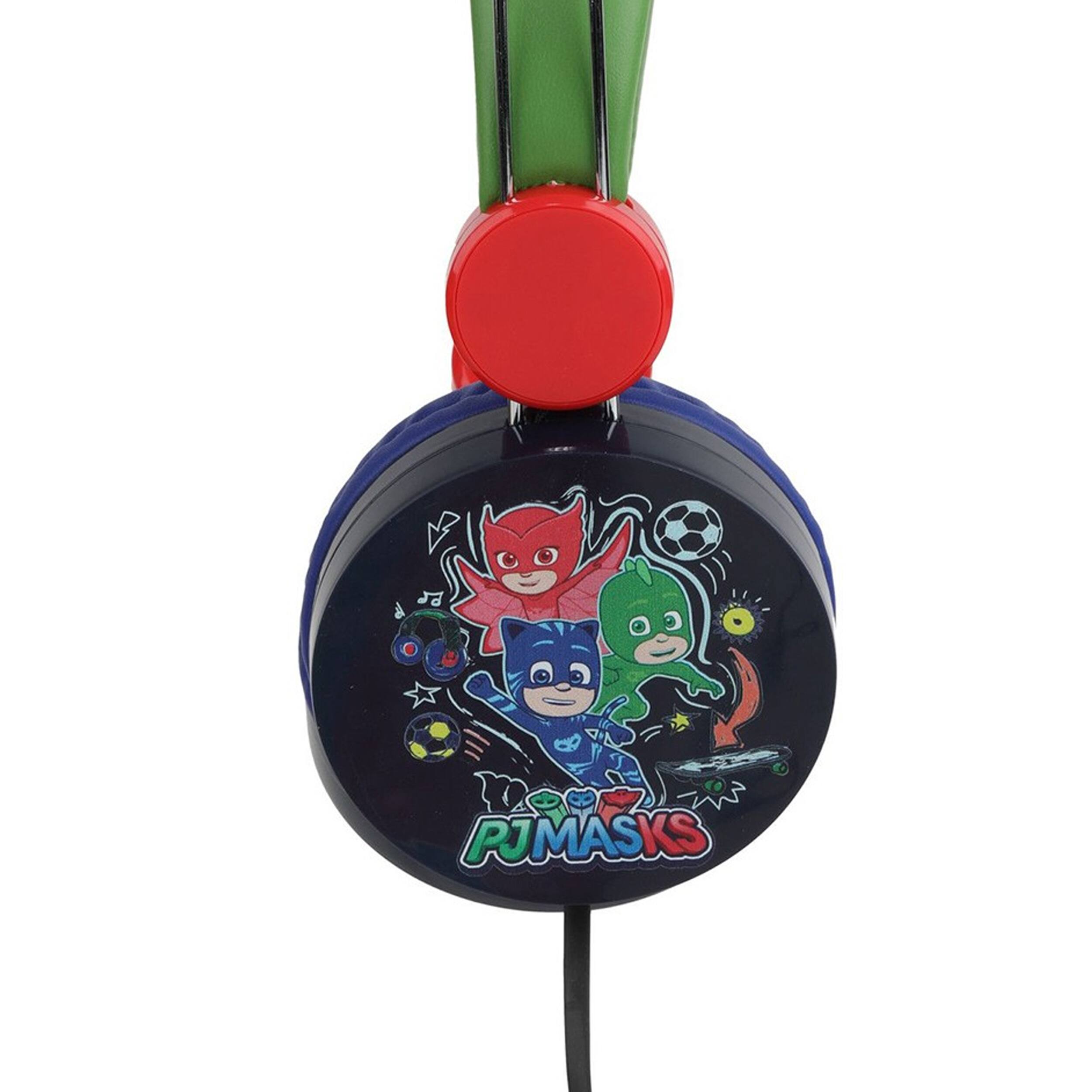Alt View 1. PJ Masks - PJ Masks High Quality Wired Headphones - Multi-Color.