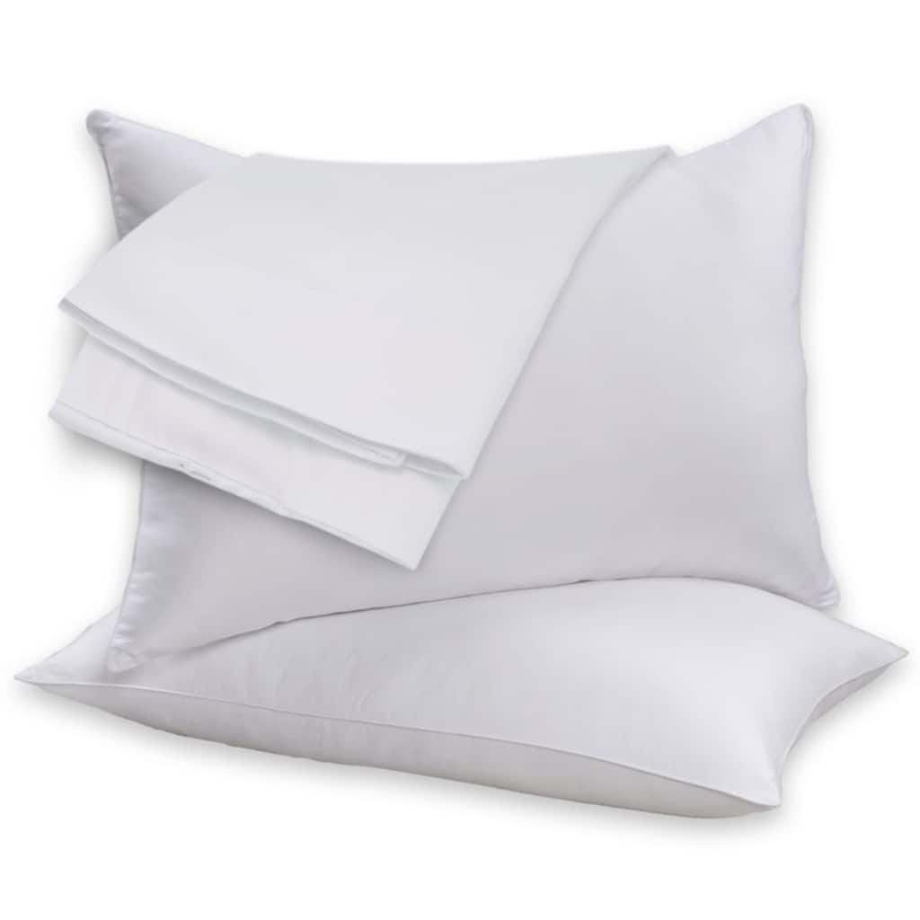 BeautySleep - 2-4 Pack Feather Cotton Pillow Set - Standard price history on PriceWatchPro