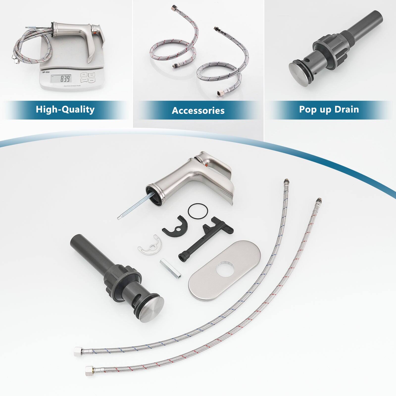 - High-Quality
- Accessories
- Pop up Drain