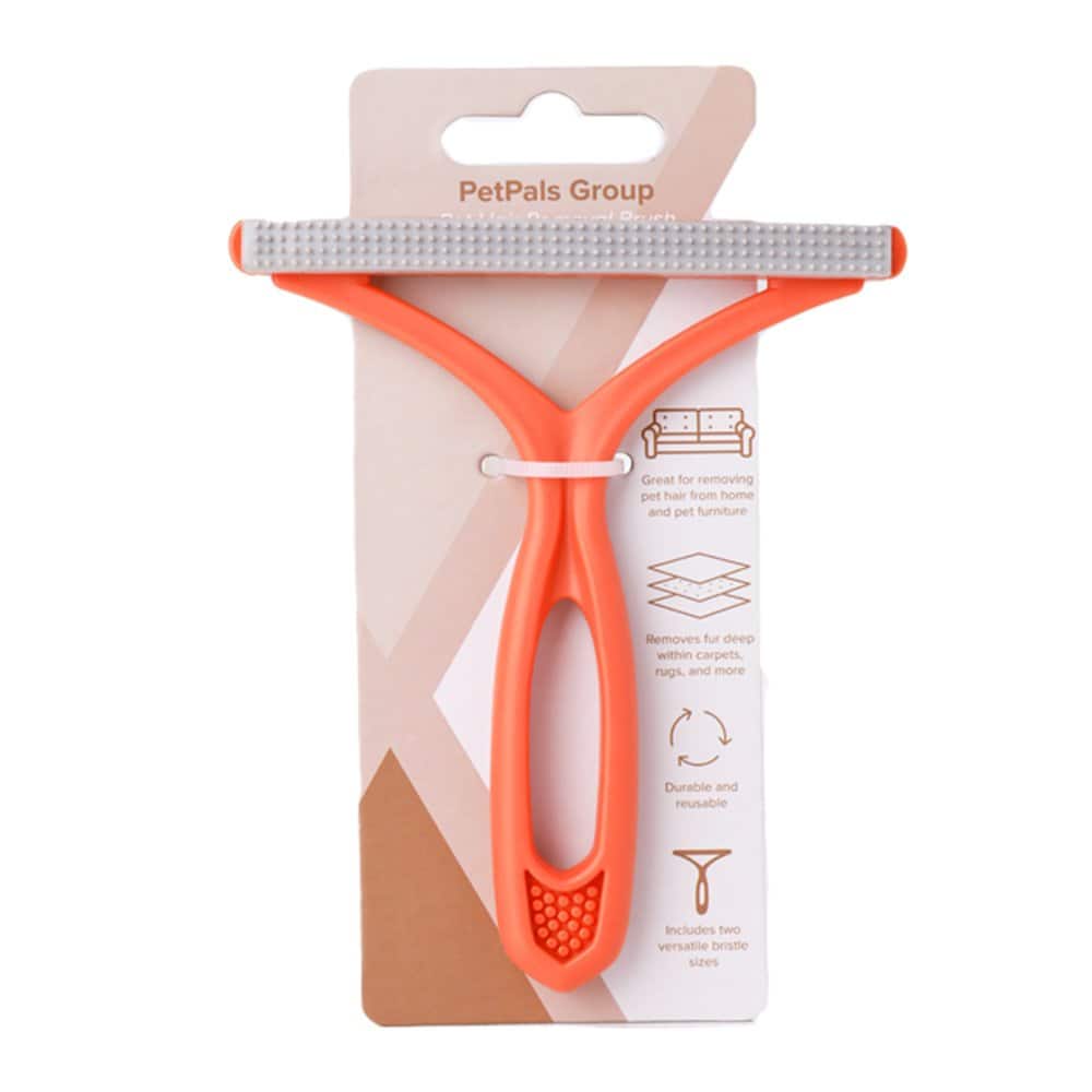 PetPals - Furbolish (4 Pack) Pet Hair/Lint Remover - Orange