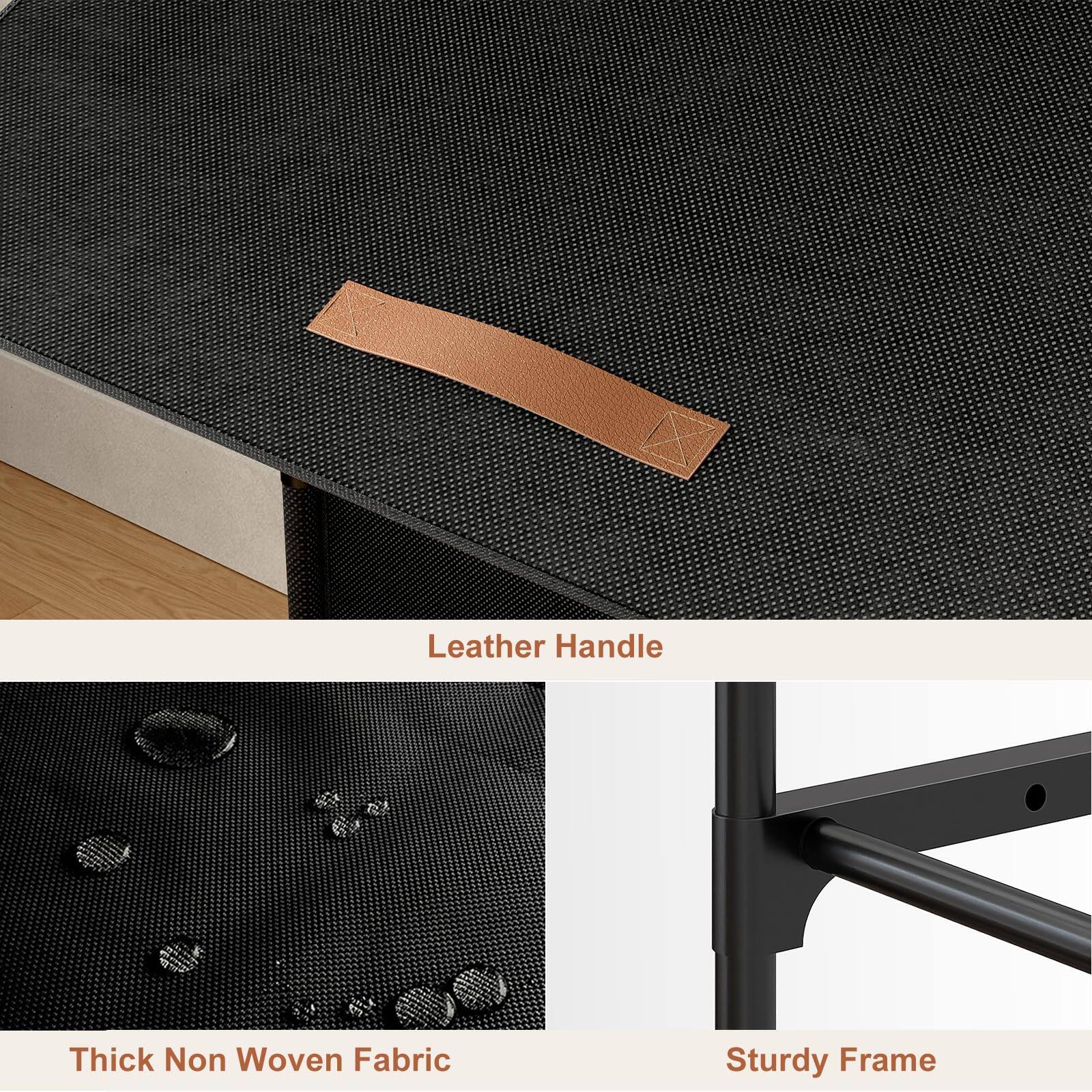 - Leather Handle
- Thick Non Woven Fabric
- Sturdy Frame