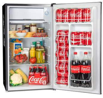 Nostalgia Coca Cola 3.2 Cu. Ft. Refrigerator With Freezer and Nostalgia Coca Cola 3.2 Cu. Ft. Refrigerator With Freezer and