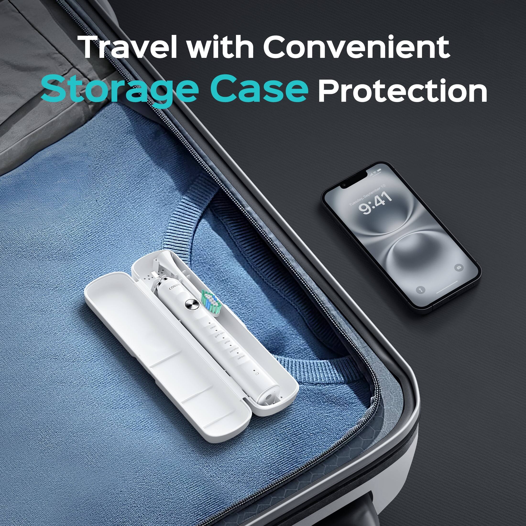 Travel with Convenient Storage Case Protection