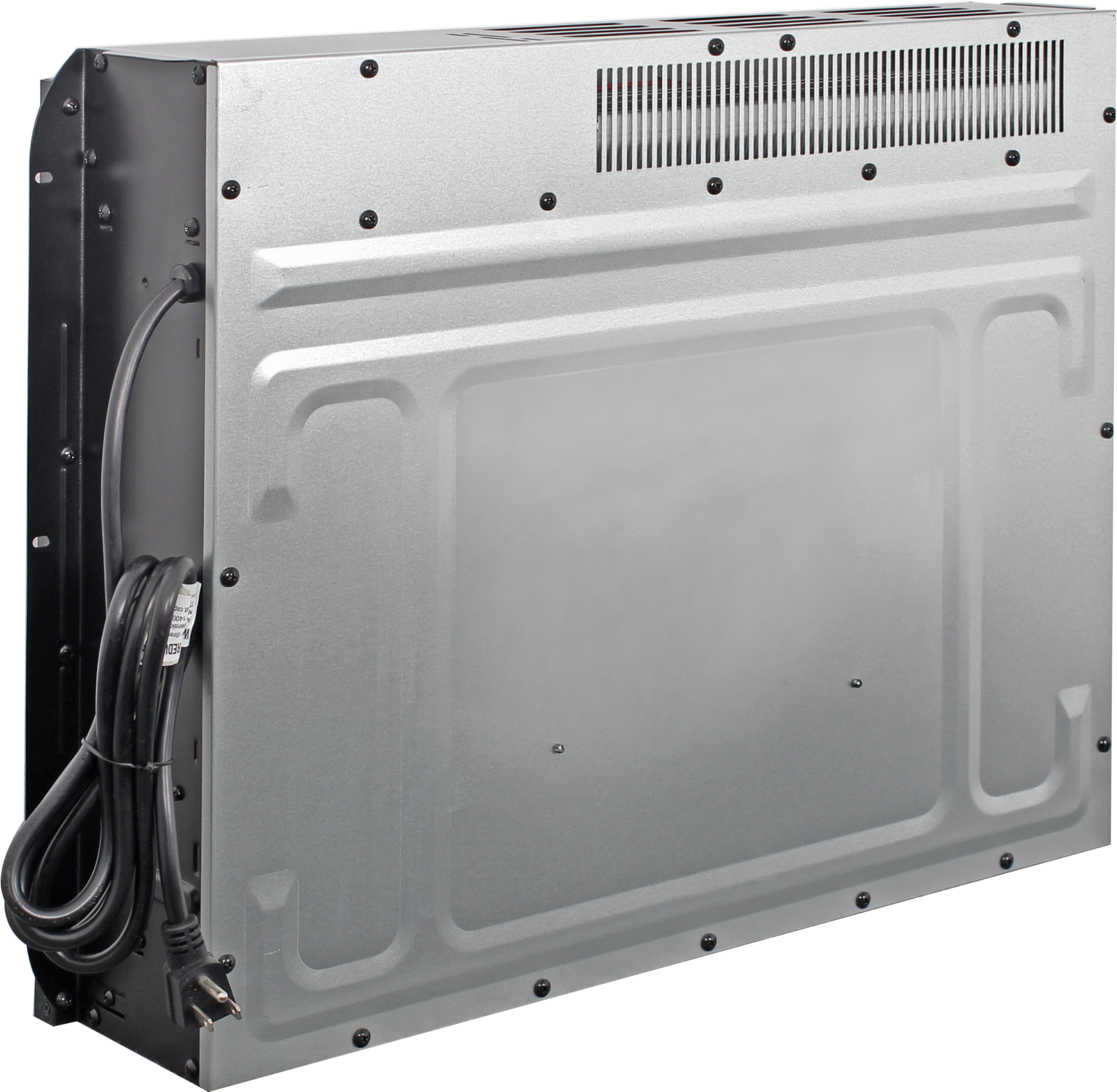 Alt View 8. GOODSILO - 23 Inch Electric Fireplace Insert Heater with Log Set & Realistic Flame - Antique Black.