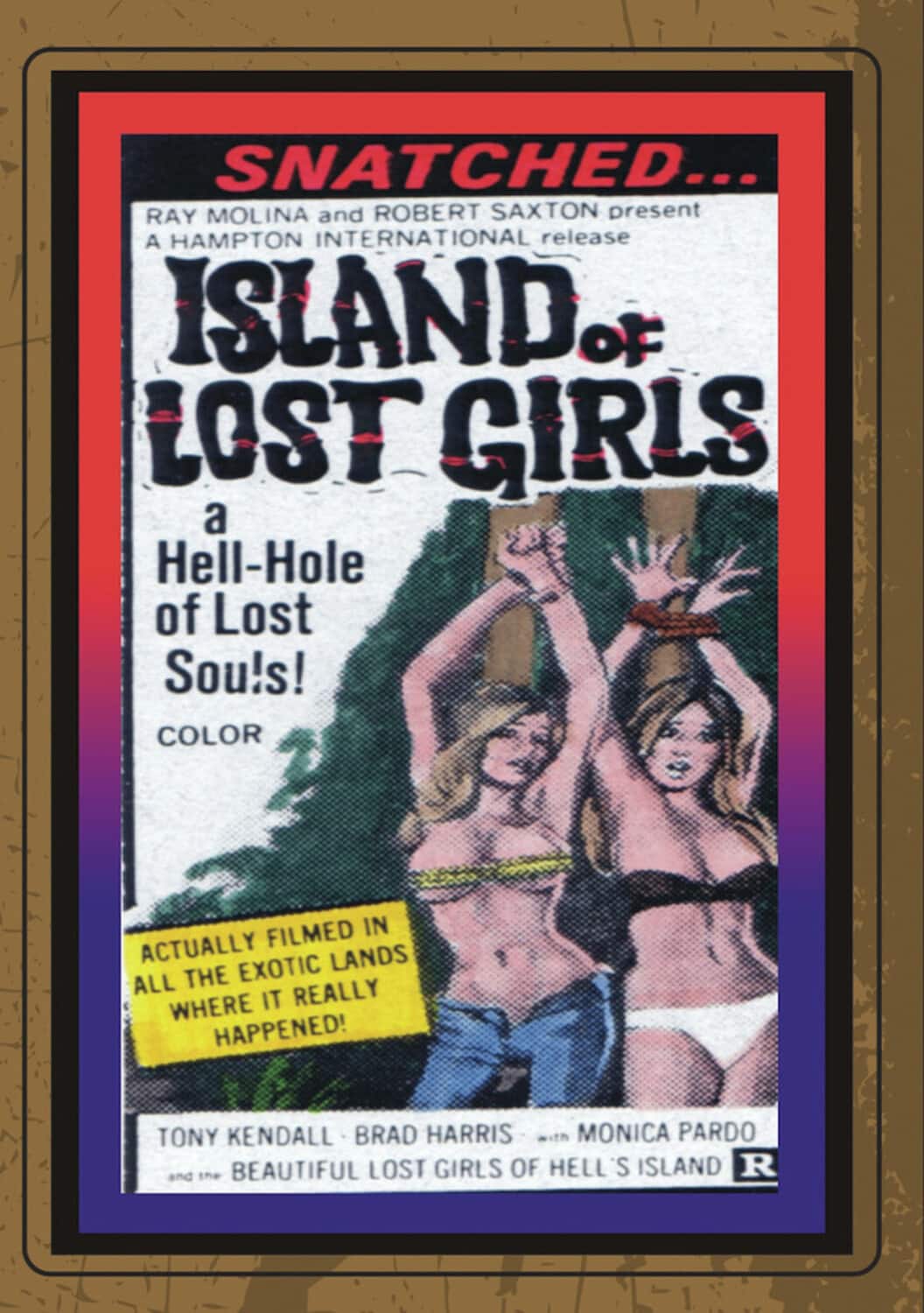 Island of Lost Girls (aka Three Golden Serpents)  - DVD