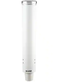 San Jamar - C4160WH Small Pull Type Water Cup Dispenser - White