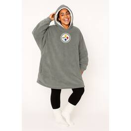 Pegasus - Pittsburgh Steelers 54" x 72" Big Logo Wearable Blanket - Multicolor