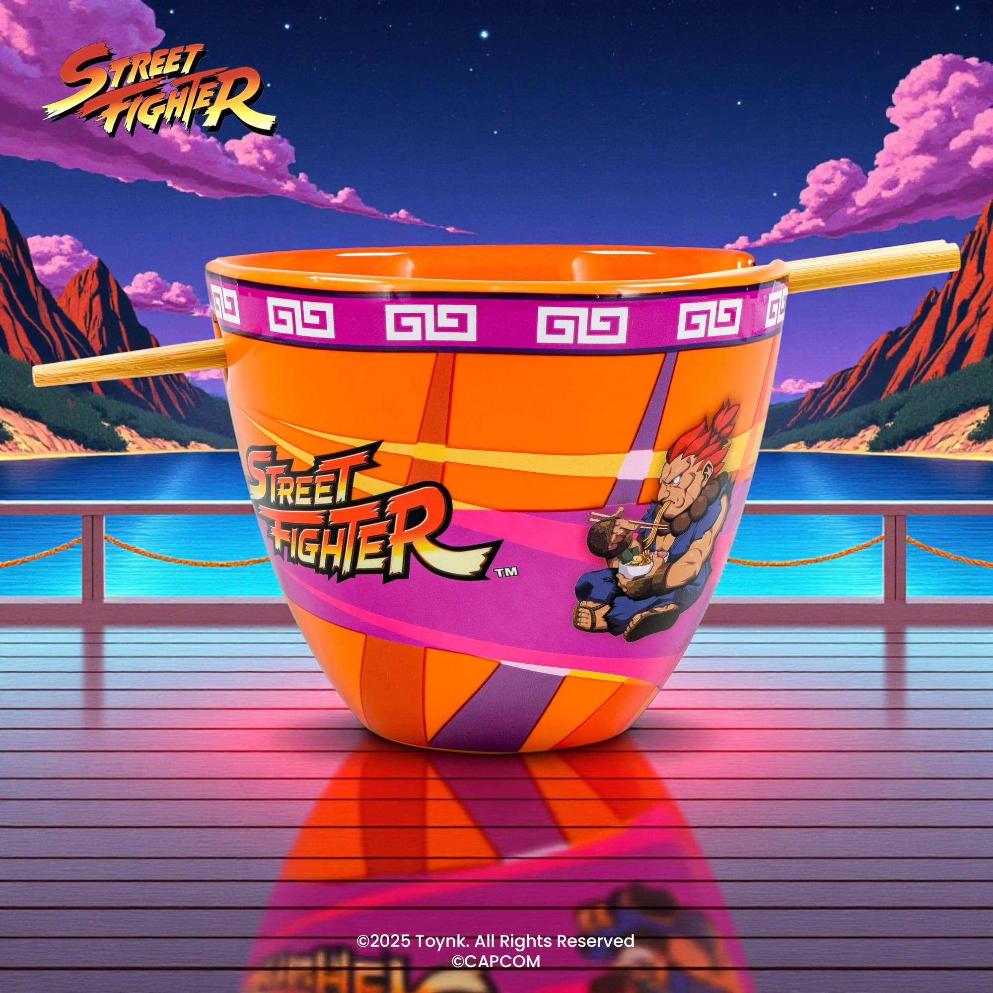 STREET FIGHTER TM 2025 Toynk. All Rights Reserved CAPCOM