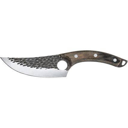 Front. Zassenhaus - Ranger 11-Inch Chef's Knife with Pakkawood Handle - Silver.