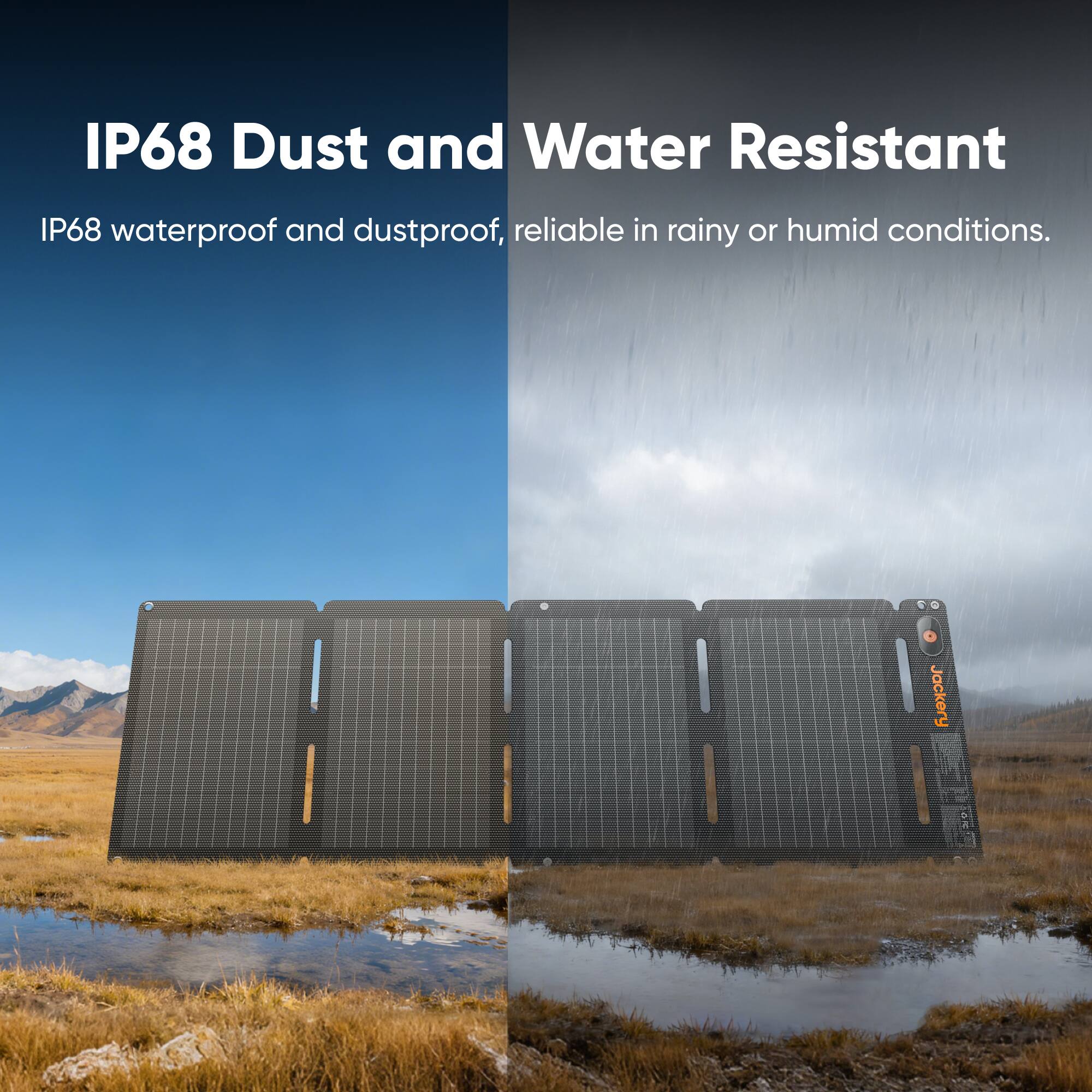 IP68 Dust and Water Resistant

IP68 waterproof and dustproof, reliable in rainy or humid conditions.
