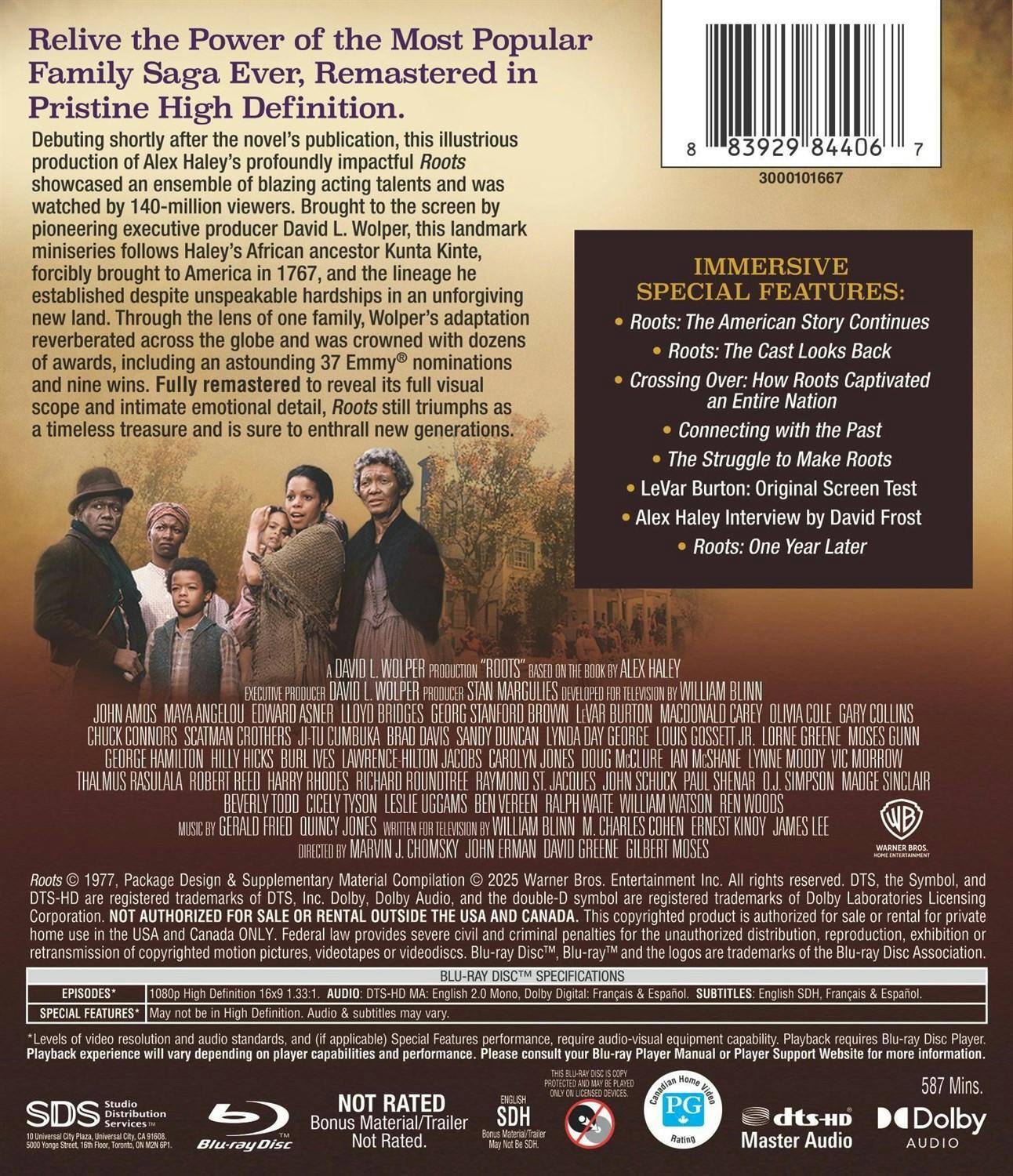 Back. Roots   - BLU-RAY.