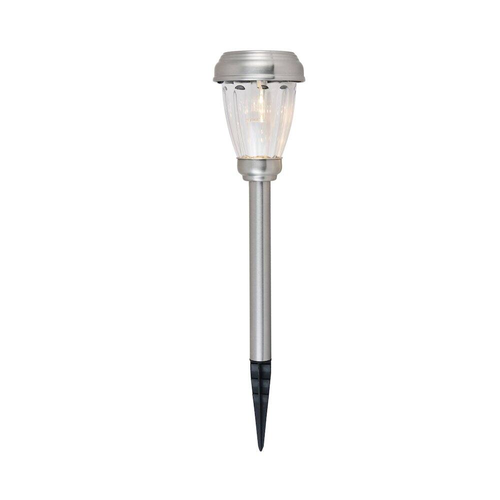 Alt View 7. Living District - Outdoor LED 3000K Pathway Light, Pack of 6 - Silver.
