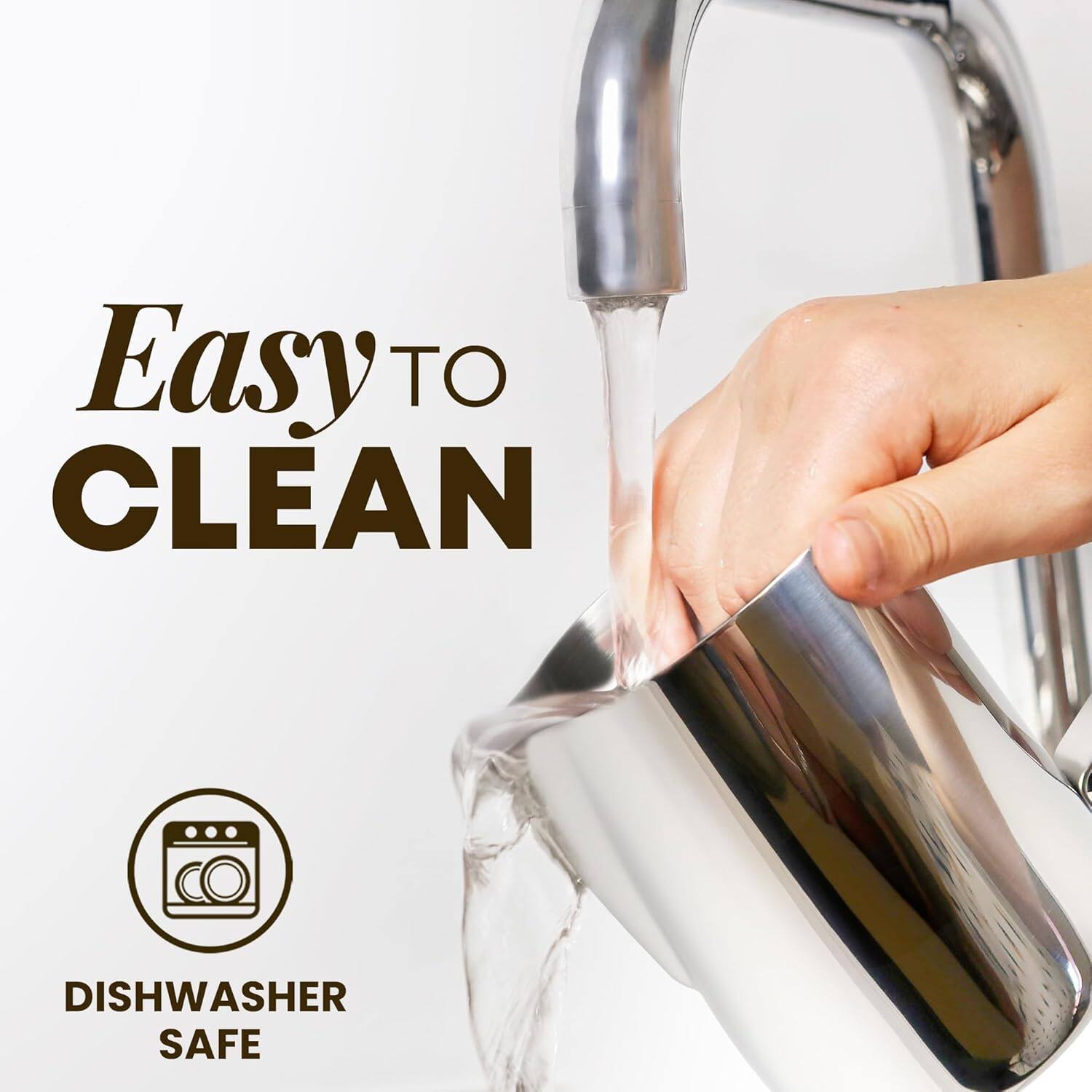 Easy to Clean  
Dishwasher Safe