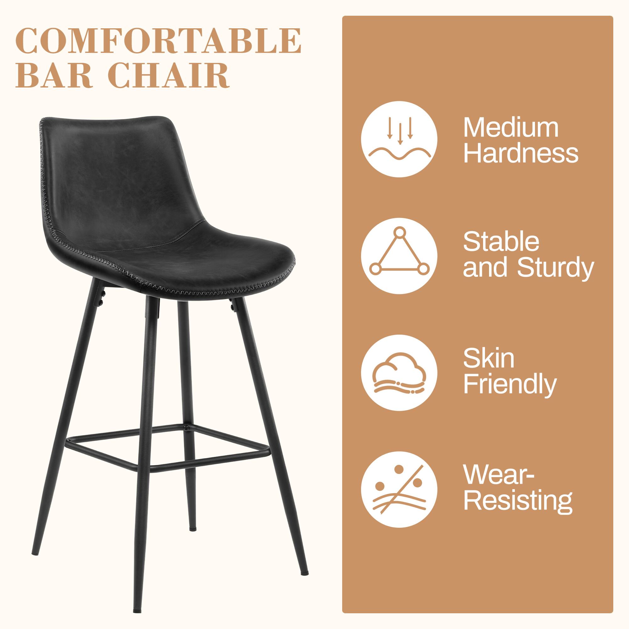 COMFORTABLE BAR CHAIR

- Medium Hardness
- Stable and Sturdy
- Skin Friendly
- Wear-Resisting