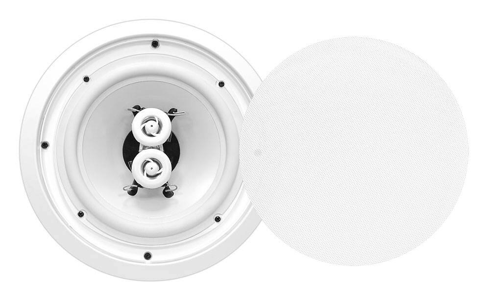 Alt View 2. Pyle - PYLE PWRC82 8" 400W 2 Way Indoor/Outdoor Waterproof Ceiling Speakers, (4 Pack).