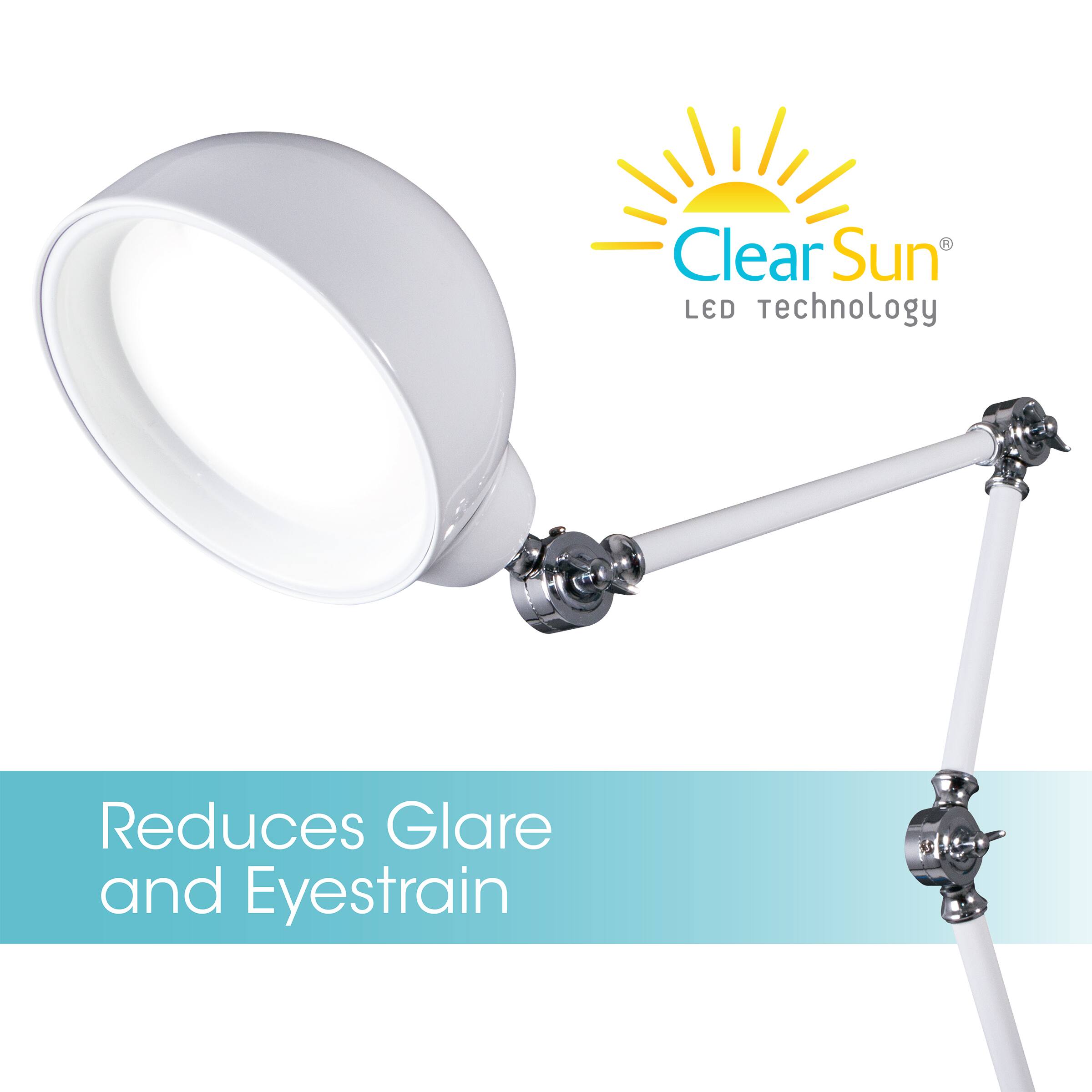 Clear Sun LED Technology Reduces Glare and Eyestrain
