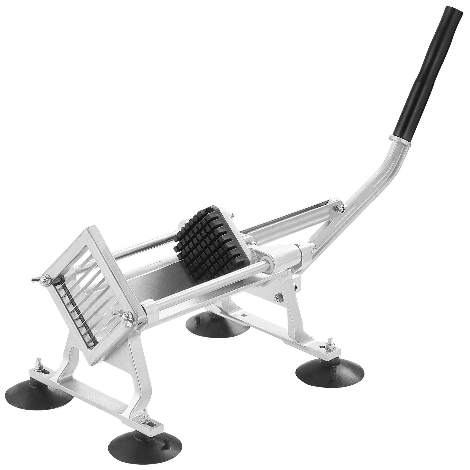 Alt View 10. Glintex - Commercial Vegetable Slicer 3/8 Inch Stainless Manual Cutter Non-slip Feet Fruit Vegetable Cutters & Slicers.