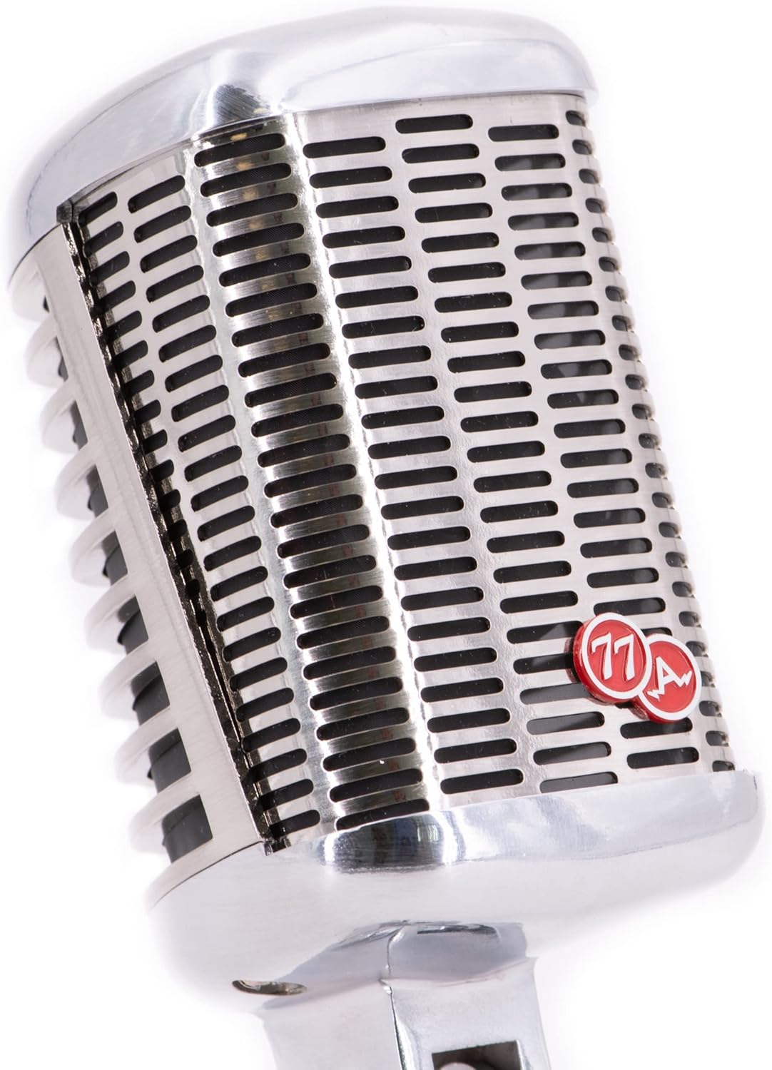 Alt View 3. CAD Audio - CAD Audio A77USB Cardiod Condenser Side Address Microphone - Chrome.