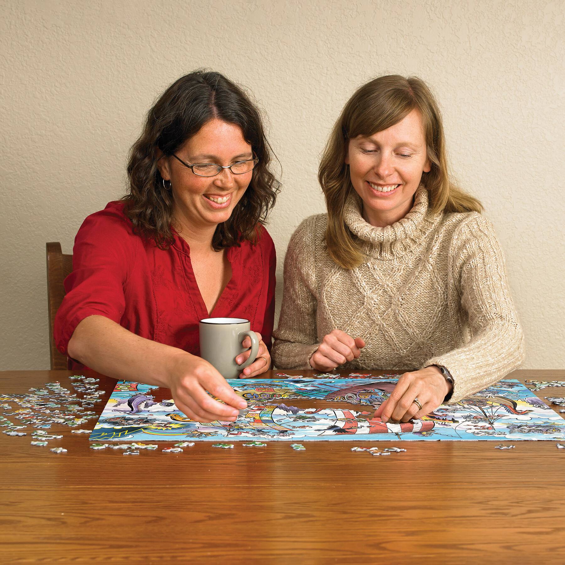 Outset Media Outset Media: Viking Voyage 1000 Piece Puzzle Reference ...