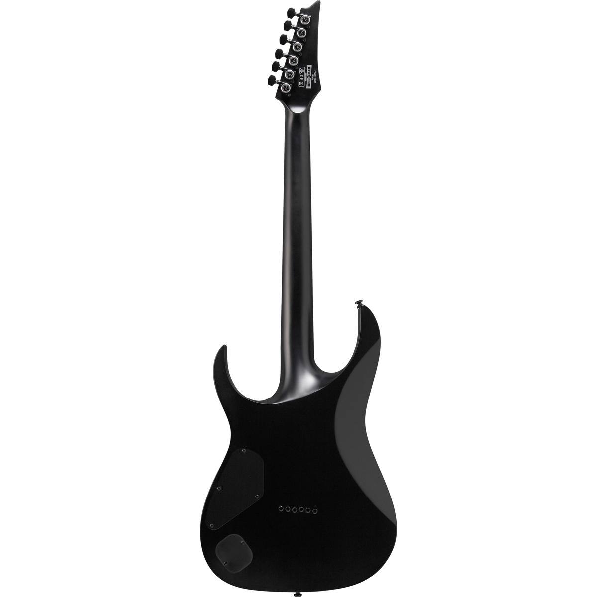 Alt View 1. Ibanez - Ibanez RG Iron Label Series RGRTB621 Electric Guitar, Black Flat.