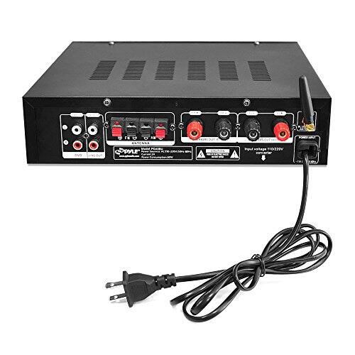 1 DVG FB AN ANTENA Mod PLAIE PYLE ACT-E DUTH CAUTION Input voltage 110-220V converter Ka