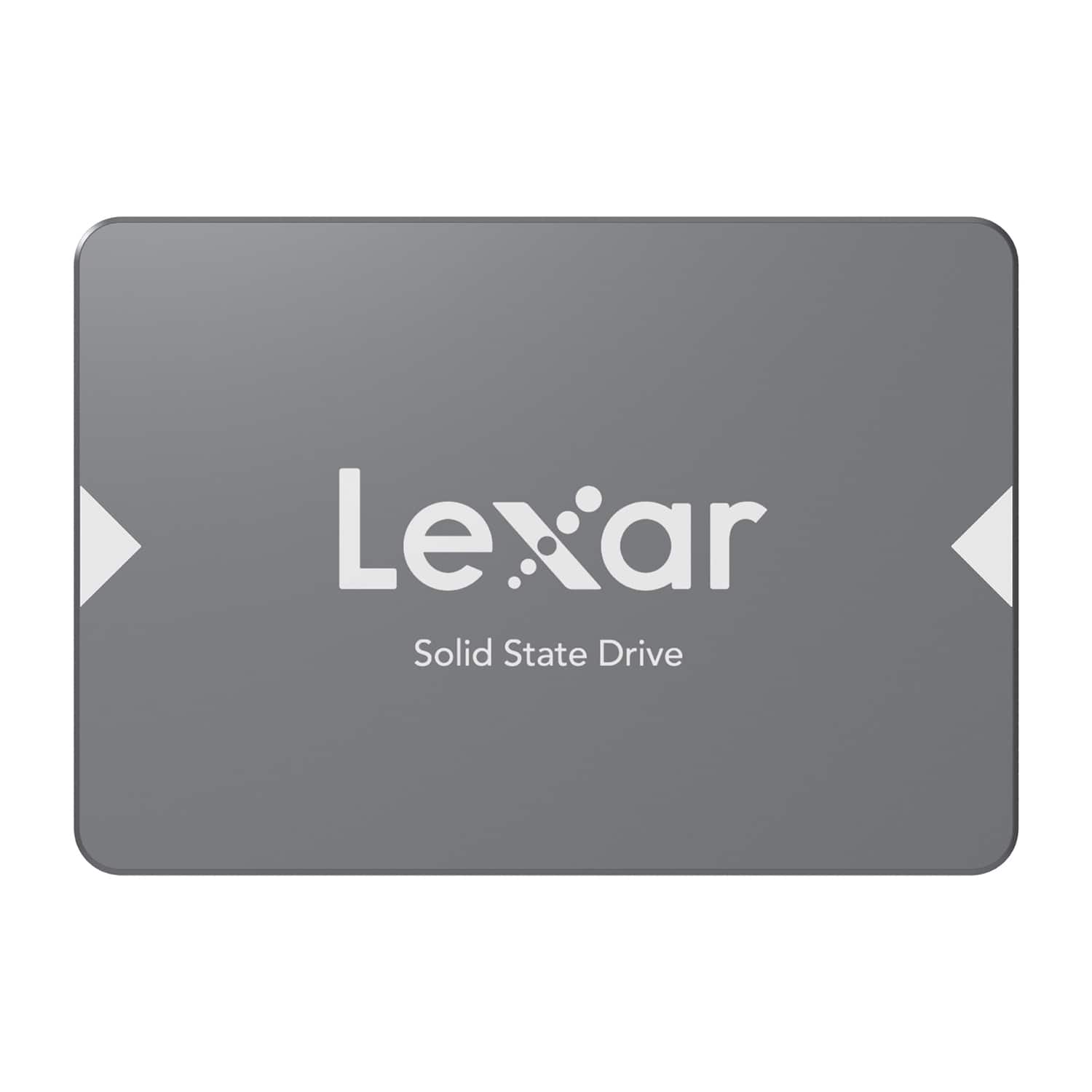 Lexar - NS100 2.5" SATA III 6 GB/s Solid-State Drive 128 GB - Black