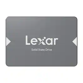 Lexar - NS100 2.5" SATA III 6 GB/s Solid-State Drive 128 GB - Black
