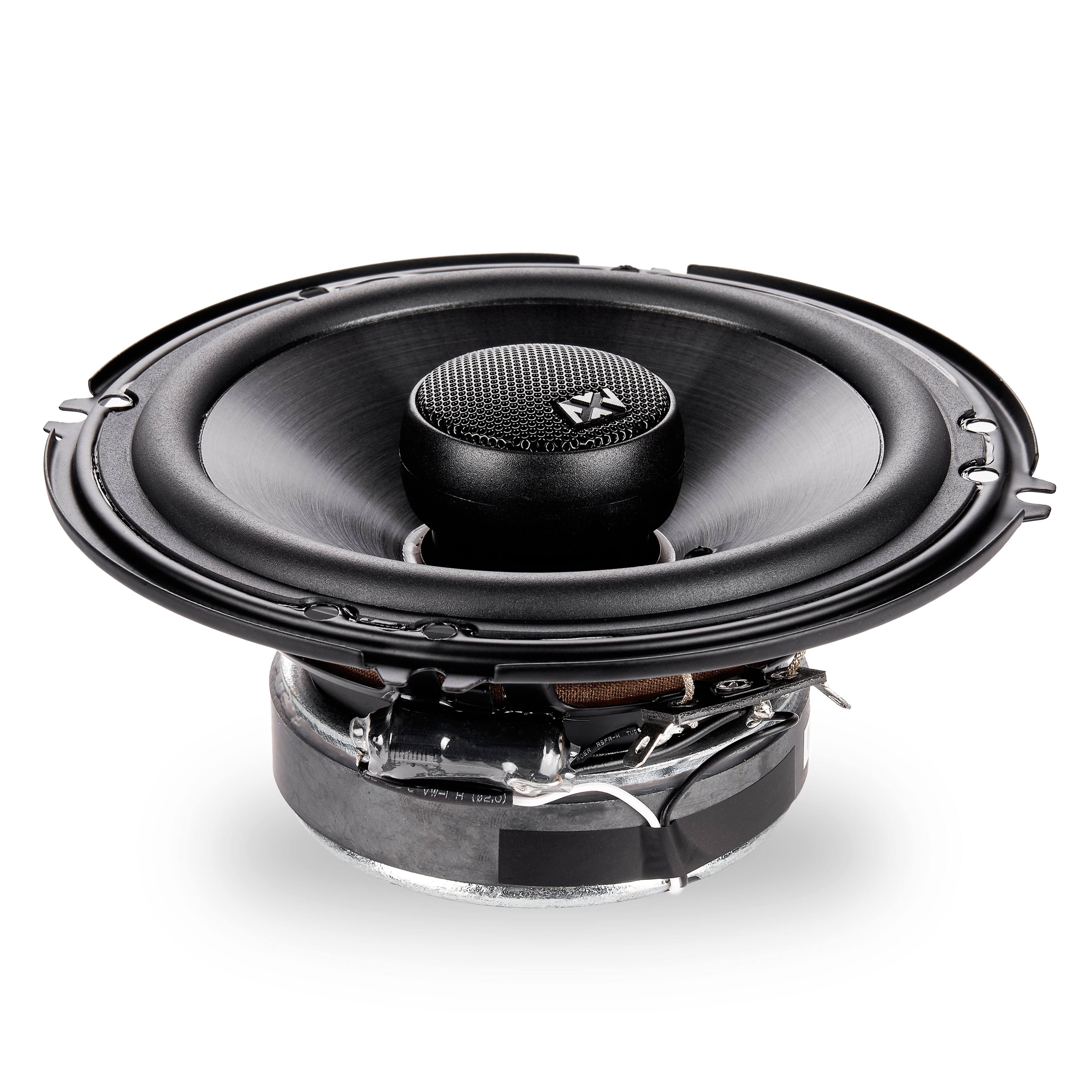 Alt View 4. NVX - VSP60 600W Peak (200W RMS) 6in V-Series 2-Way Coaxial Speakers with 25mm Silk Dome Tweeters.