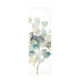 Trademark Fine Art - Danhui Nai 'Eucalyptus III White Crop' Canvas Art - Multicolor