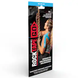 RockTape - Go, Fast Pack, Standard Adhesive - Blue