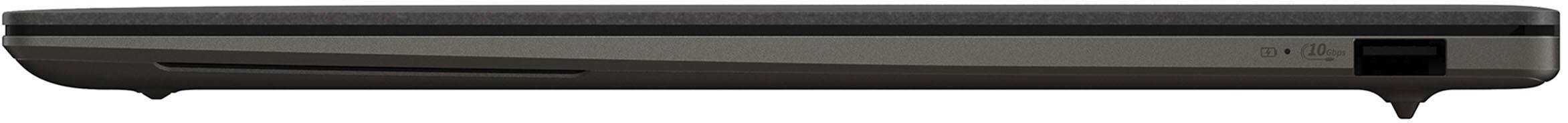 Alt View 11. ASUS - Zenbook S 14 14" 3K OLED Touch Screen Laptop - Copilot+ PC - Intel Core Ultra 7 - 32GB RAM - 1TB SSD - Zumaia Gray.