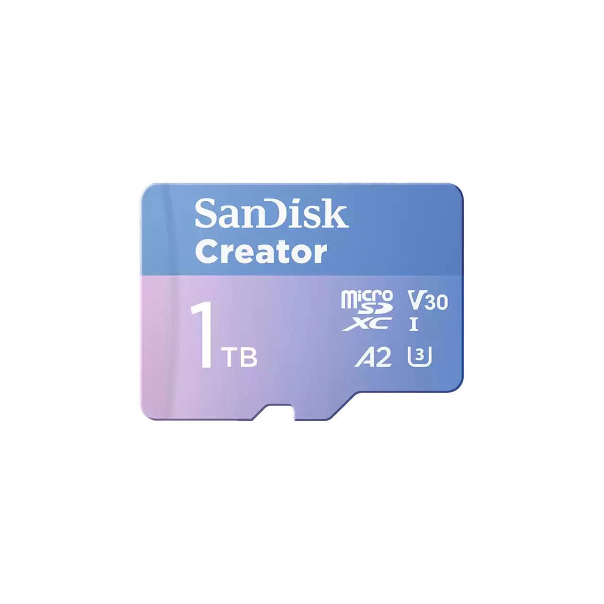SanDisk Creator micro SDXC I 1TB V30 A2